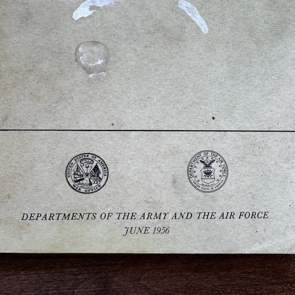 Vintage 1956 Army Air Force Ammunition General Manual TM 9-1900